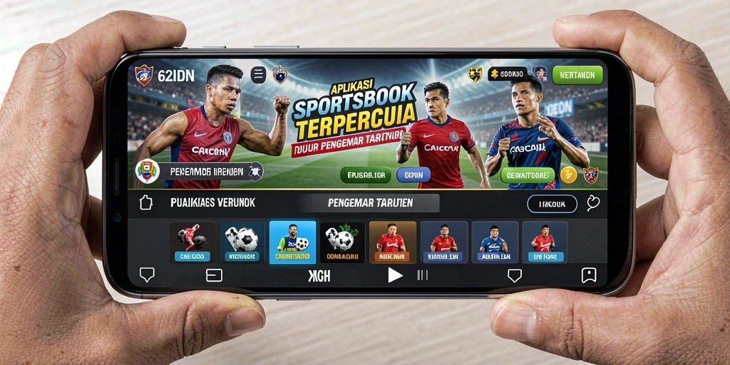 Tampilan gameplay 62IDN yang menarik dengan pilihan taruhan olahraga.
