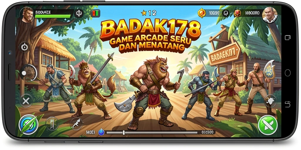Tampilan gameplay BADAK178 yang seru dan penuh aksi.