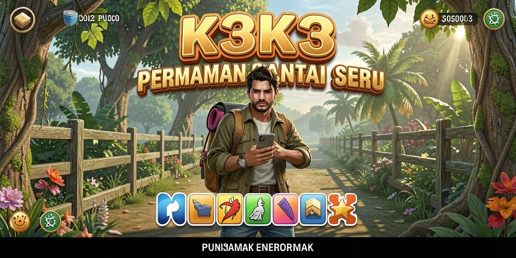 Tampilan gameplay yang seru dan menyenangkan dari K3K3.