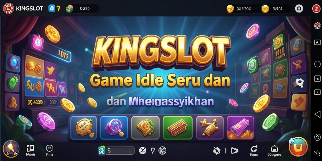 Screenshot gameplay KINGSLOT dengan tampilan yang menarik.
