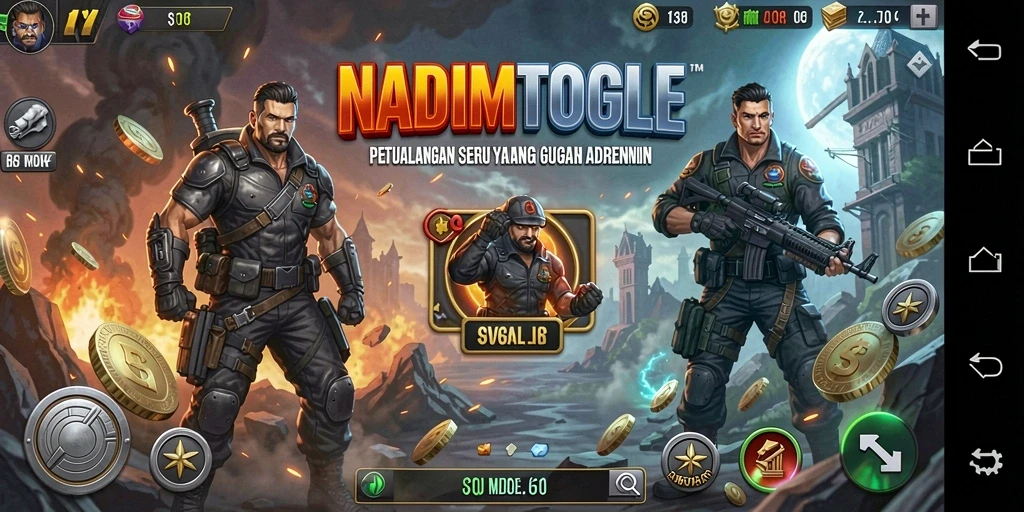 Screenshot utama NADIMTOGEL menampilkan gameplay seru dalam petualangan yang mendebarkan.