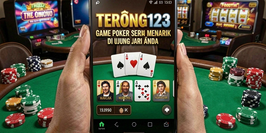 Screenshot gameplay TERONG123 menampilkan momen seru bermain Poker.
